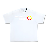 White Detroit Diesel Urban Heavy Tee - PixelWave