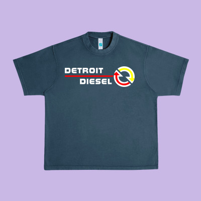 Detroit Diesel Urban Heavy Tee Designed By Pixelwave