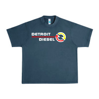 Midnight Navy Detroit Diesel Urban Heavy Tee - PixelWave