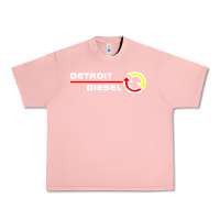 Salmon Detroit Diesel Urban Heavy Tee - PixelWave