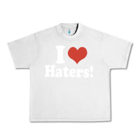 Lunar Rock i love haters Urban Heavy Tee - PixelWave