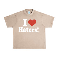 French Oak i love haters Urban Heavy Tee - PixelWave