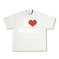 Pistachio i love haters Urban Heavy Tee - PixelWave