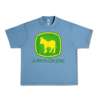 Pebble Blue Juan Deere Farmer Gardener Landscaper Funny Urban Heavy Tee - PixelWave