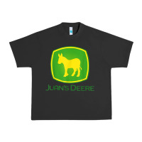 Pigment Black Juan Deere Farmer Gardener Landscaper Funny Urban Heavy Tee - PixelWave