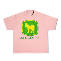 Salmon Juan Deere Farmer Gardener Landscaper Funny Urban Heavy Tee - PixelWave