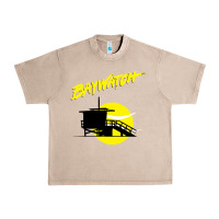 French Oak baywatch lifeguard tower sunset   baywatch Urban Heavy Tee - PixelWave