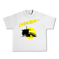 Lunar Rock baywatch lifeguard tower sunset   baywatch Urban Heavy Tee - PixelWave