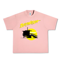 Salmon baywatch lifeguard tower sunset   baywatch Urban Heavy Tee - PixelWave