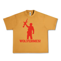 Peanut Butter red dawn wolverines Urban Heavy Tee - PixelWave