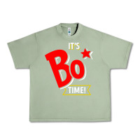 Oil Green it's bo time Urban Heavy Tee - PixelWave