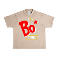French Oak it's bo time Urban Heavy Tee - PixelWave