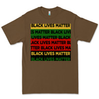 Cacao black lives matter seamless pattern Premium Tee - BundleAndBundleShop