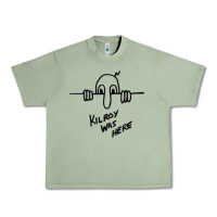 Oil Green Kilroy was here (on RedBubble) gift Urban Heavy Tee - PixelWave