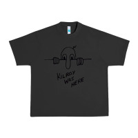Pigment Black Kilroy was here (on RedBubble) gift Urban Heavy Tee - PixelWave