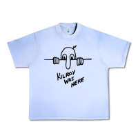 Grape Ice Kilroy was here (on RedBubble) gift Urban Heavy Tee - PixelWave