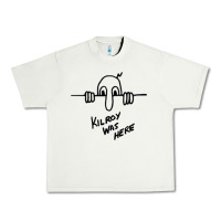 Pistachio Kilroy was here (on RedBubble) gift Urban Heavy Tee - PixelWave