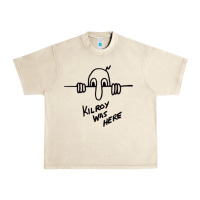 Sandshell Kilroy was here (on RedBubble) gift Urban Heavy Tee - PixelWave