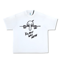 White Kilroy was here (on RedBubble) gift Urban Heavy Tee - PixelWave
