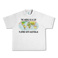 Lunar Rock the world is a cat playing with australia 2020 shirt Urban Heavy Tee - PixelWave
