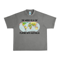 Tornado the world is a cat playing with australia 2020 shirt Urban Heavy Tee - PixelWave