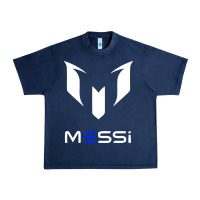 Navy messi Urban Heavy Tee - PixelWave