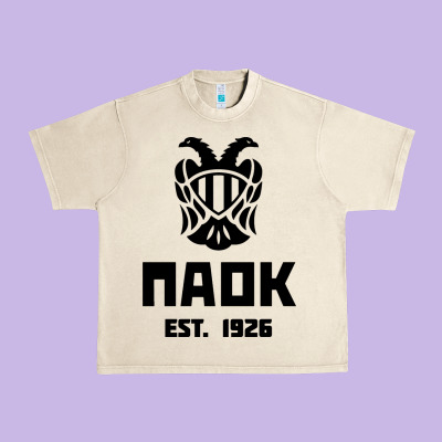 Paok Merch Urban Heavy Tee Designed By Pixelwave