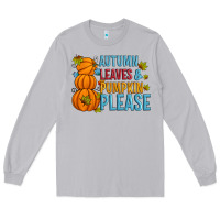 Moon Dust Autumn leaves and pumpkin please Long Sleeve Tee - Artiststas