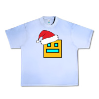 Grape Ice Geometry Dash Urban Heavy Tee - PixelWave
