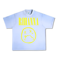 Grape Ice Grunge Rihanna Urban Heavy Tee - PixelWave