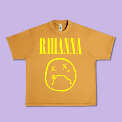 Grunge Rihanna Urban Heavy Tee Designed By Pixelwave
