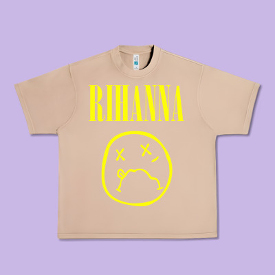Grunge Rihanna Urban Heavy Tee Designed By Pixelwave
