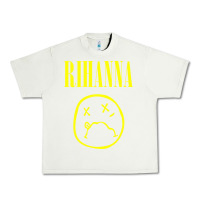 Pistachio Grunge Rihanna Urban Heavy Tee - PixelWave