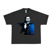 Pigment Black ringo starr 01 Urban Heavy Tee - PixelWave