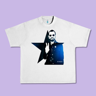 Ringo Starr 01 Urban Heavy Tee Designed By Pixelwave