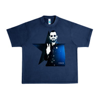 Navy ringo starr 01 Urban Heavy Tee - PixelWave