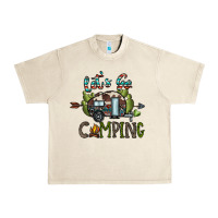 Let's Go Camping Urban Heavy Tee | Teevron