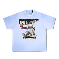 Grape Ice RKL Keep Laughing Essential Urban Heavy Tee - PixelWave
