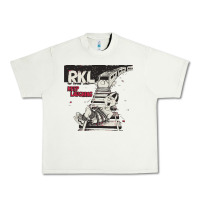 Pistachio RKL Keep Laughing Essential Urban Heavy Tee - PixelWave