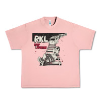 Salmon RKL Keep Laughing Essential Urban Heavy Tee - PixelWave
