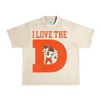 Sandshell i love the d broncos football quote Urban Heavy Tee - PixelWave