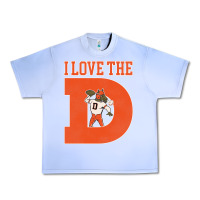 Grape Ice i love the d broncos football quote Urban Heavy Tee - PixelWave