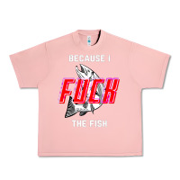 Salmon because i fuck the fish Urban Heavy Tee - PixelWave