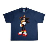 Navy best of shadow Urban Heavy Tee - PixelWave