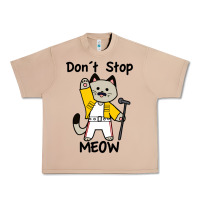 Burro Don´t Stop Meow Urban Heavy Tee - PixelWave