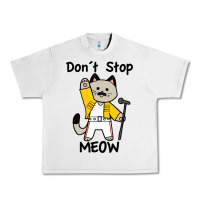 Lunar Rock Don´t Stop Meow Urban Heavy Tee - PixelWave