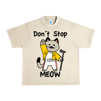 Sandshell Don´t Stop Meow Urban Heavy Tee - PixelWave