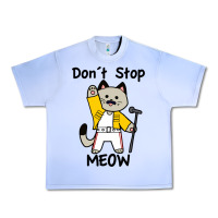 Grape Ice Don´t Stop Meow Urban Heavy Tee - PixelWave