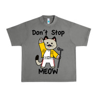 Tornado Don´t Stop Meow Urban Heavy Tee - PixelWave