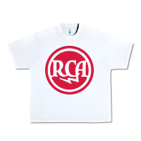 White rca radio tubes Urban Heavy Tee - PixelWave
